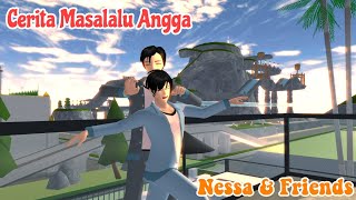 Download lagu || Cerita Masalalu Angga || Nessa & Friends || Drama Sakura School Simulator ||