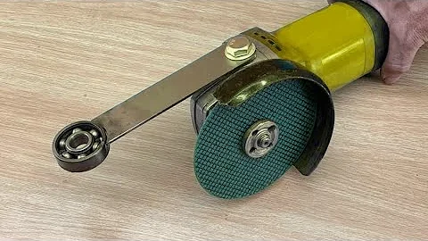 Breakthrough Idea: DIY Adapter For Angle Grinder I Angle Grinder Hacks