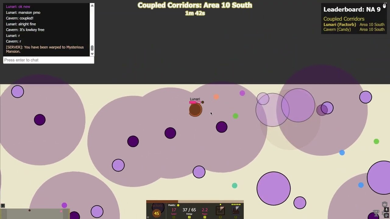 Lunari Cavern Coupled Corridors 