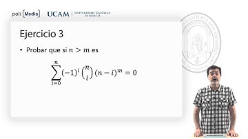 MOOC UCAM. Introducción a la Teoría Combinatoria - Ejercicios Módulo 5