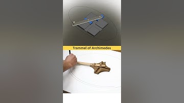 Trammel of Archimedes | Ellipse Shape 📌 #cad #solidworks #ellipse #mechanism #mechanicaldesign #cam