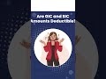 Are GIC and SIC Amounts Deductible? - GIC and SIC Amounts | Tax System in Australia