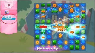 Candy crush saga level 54 new no boosters sugar stars over 2 million!3 colors fun!(second video) screenshot 5