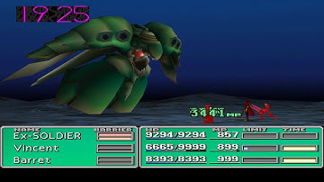 Final Fantasy VII - Damage Overflow Glitch (Healing Overflow)