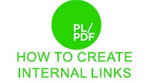How to create internal links with PL/PDF