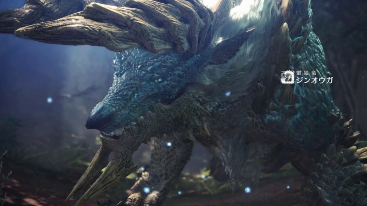【MHW:I】ジンオウガ-乗り状態BGM-【1時間耐久】