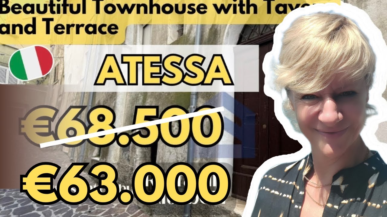 Очаровательный исторический дом на продажу в самом сердце Абруццо | Атесса, Италия 🇮🇹