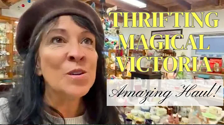 A Thrifting Adventure For Vintage Decor In Beautiful Victoria BC, Canada
