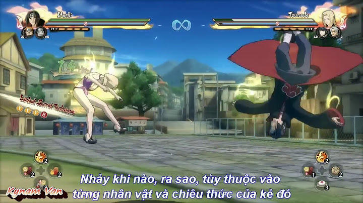 Hướng dẫn chơi naruto shippuden ultimate ninja storm