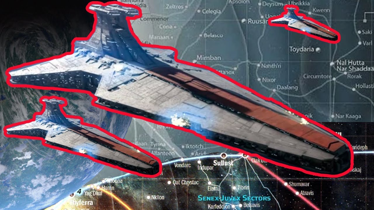 Mapping Star Wars Trade Routes