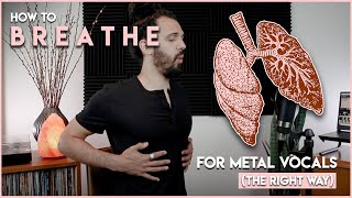 How to breathe for METAL VOCALS (the right way)