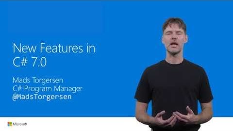 New Features in C# 7 0