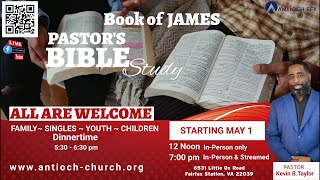 Wednesday Night Bible Study - May 1, 2024