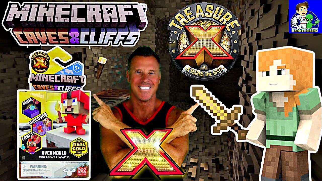 Treasure X Minecraft Caves & Cliffs Ender Dragon. Mine & Craft Character .  Mine, Discover & Craft with 20 Levels of Adventure, Will You find The Real