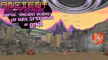 Doom: Ancient Aliens MAP08: "Ancient Aliens" UV Max Speedrun in 8:41