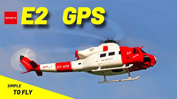 This Goosky E2 GPS Beginner Heli can fly in strong Wind!