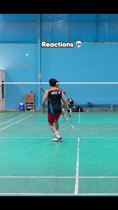 Unexpected save in badminton