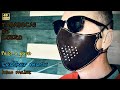 MASCARILLA con filtro (de Cuero) 🛑✋háztela tu mismo🦠 LEATHER MASK  tutorial