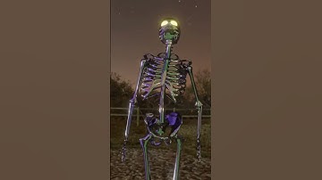 3D Blender Motion #3dblender #skeleton #blender #3d #blender3d #anime #art