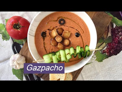 Video: Kako Narediti Andaluzijski Gazpacho