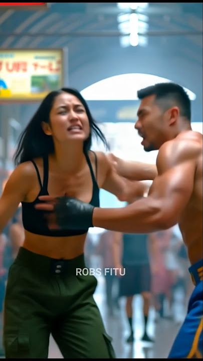 This Kung Fu Girl Takes Her Revenge #fight #kungfu #boxing #ai