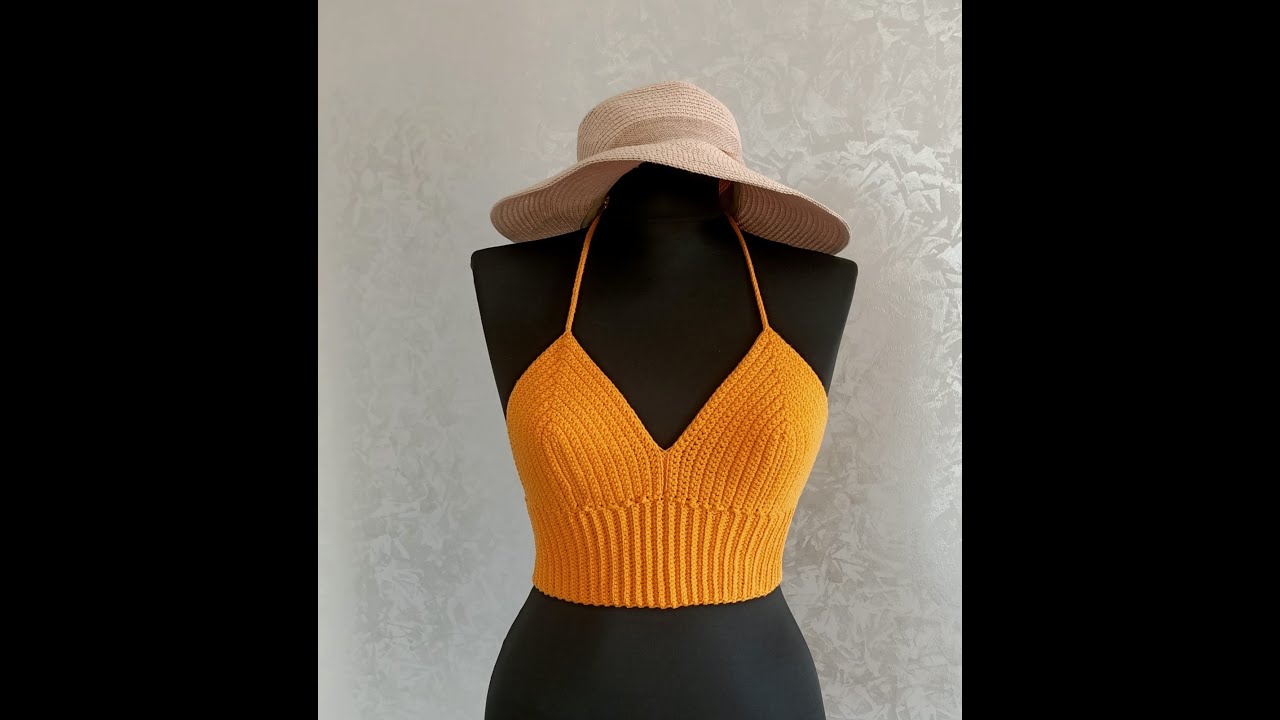 Şık ve sade bir büstiyer yapımı #büstiyer #bustier #summerknitting #yazlıkörgüler #bralet