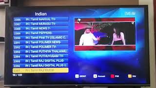 Best Indian channels as well all USA channels