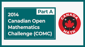 2014, Canadian Open Mathematics Challenge (COMC) | Part A