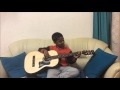 Happy birt.ay on guitar by a 7yearold viyath