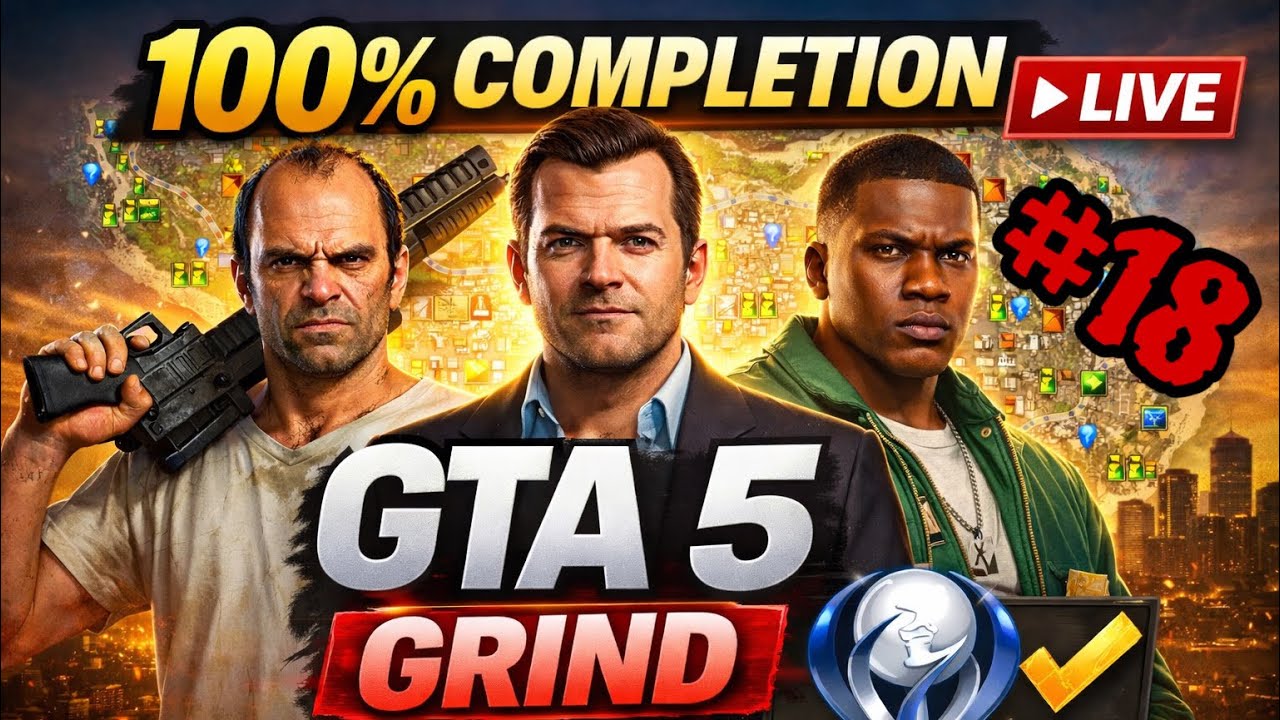 GTA V 100% Completion Gameplay Walkthrough EP 18 - YouTube