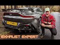 RAW Aston Martin Vantage w/ STRAIGHT PIPES!! - Exhaust Expert!