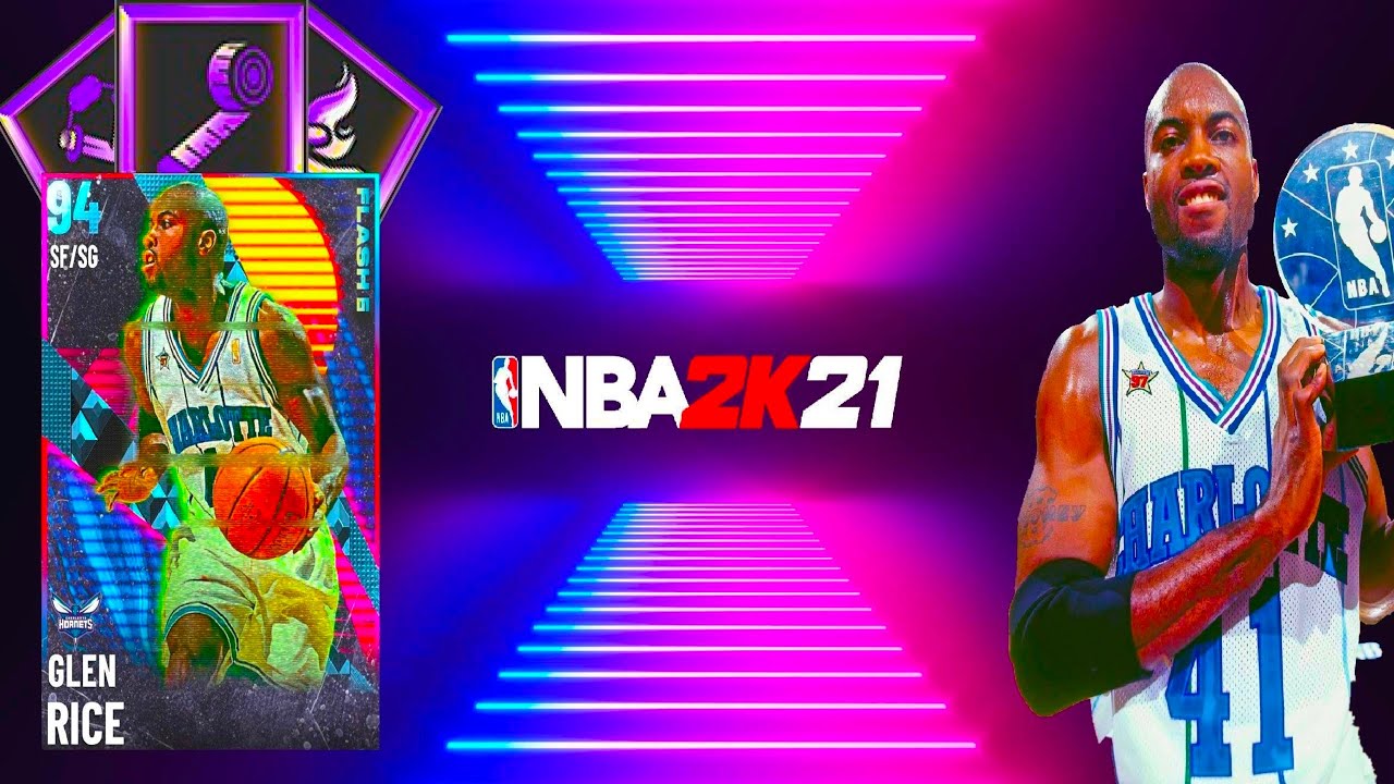 DIAMOND GLEN RICE GAMEPLAY, HE IS THE BEST PURE SHOOTER & A TOP BUDGET