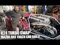K24 Turbo swapped RX8 track car build by Dynotorque - Part 2