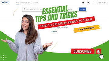 How to Create an Indeed Account for Job Seekers -  Step-by-step Tutorial