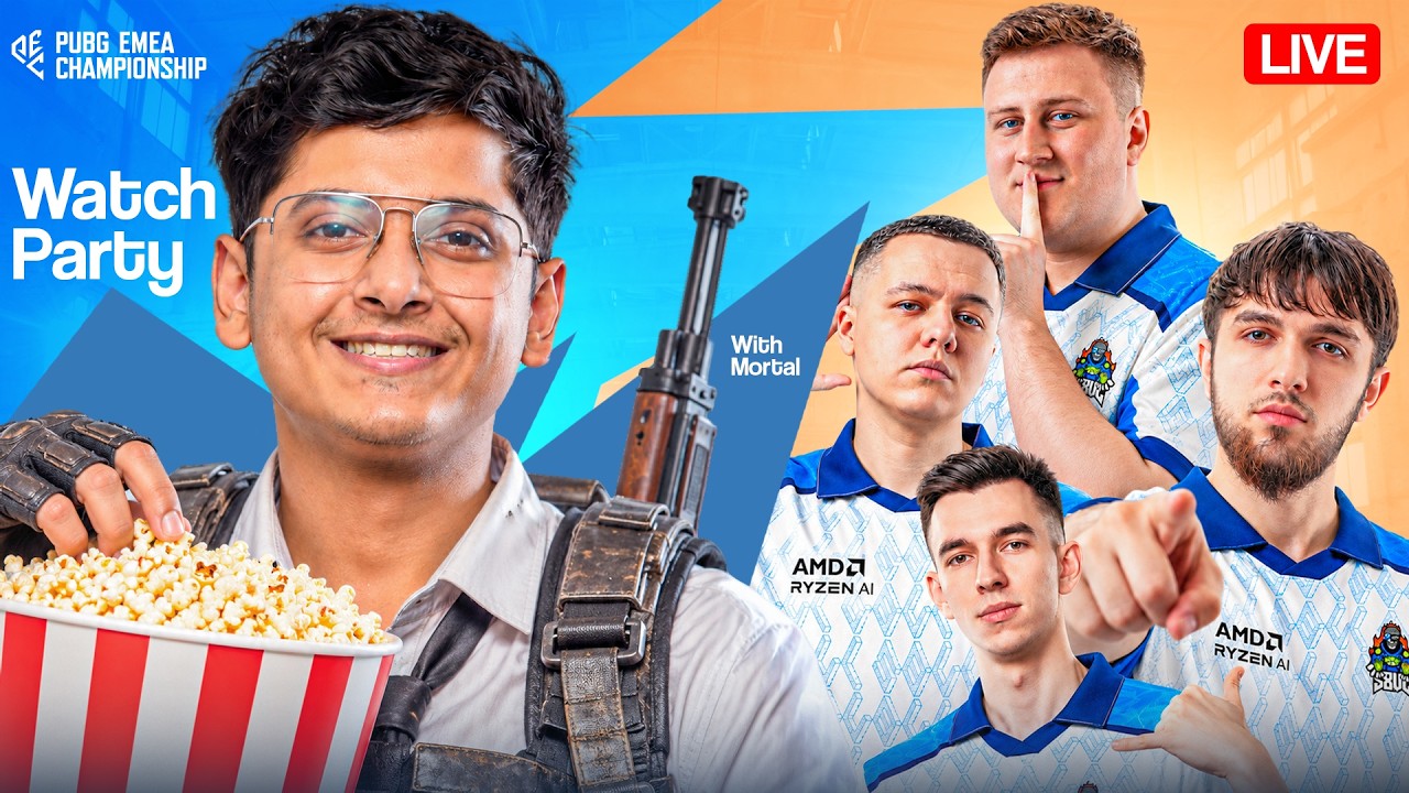 WATCHPARTY w MORTAL PUBG EMEA Championship: Fall - Finals 2 - Day 1