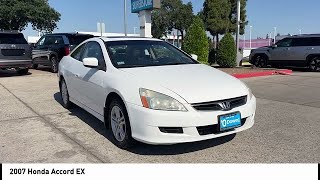 2007 Honda Accord VIN 7A023339PX Used FRESNO HYUNDAI LITHIA VISALIA MADERA CLOVIS REEDLEY DINUBA SH