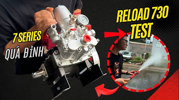 Test Đầu Xịt Thuốc Sâu Reload 730 Khi Ráp Lên Bộ Áp Lực Ra Sao