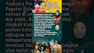 Popsivo Polwan Nggak Main2, Proliga 2026 Siap Panas #proliga #shorts #vleague #fyp