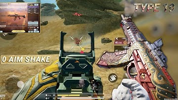 0 RECOIL in ANY RANGE + FAST KILLING | BEST TYPE 19 GUNSMITH CODM BR | CODM BR GAMEPLAY