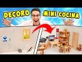 Decoro la COCINA MINIATURA JAPONESA | El Gallinero de Mike