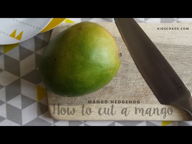 How to Cut a Mango (Yes, Including the Hedgehog Method)