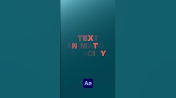 How to randomize text fade up in after effects
