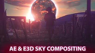 After Effects || Element 3D ||Sky Compositing|| YouTube||NPS3D