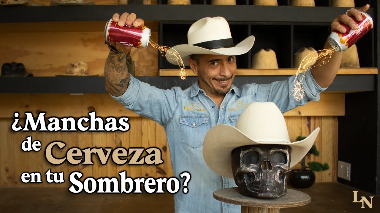 Sombrero Vaquero Horma Monterrey de Gamuza para Hombre 'El General