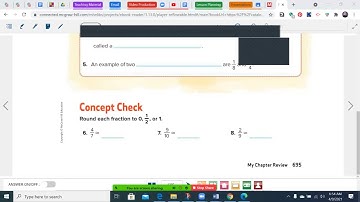 Grade 5 My Math- Chapter 9 Review