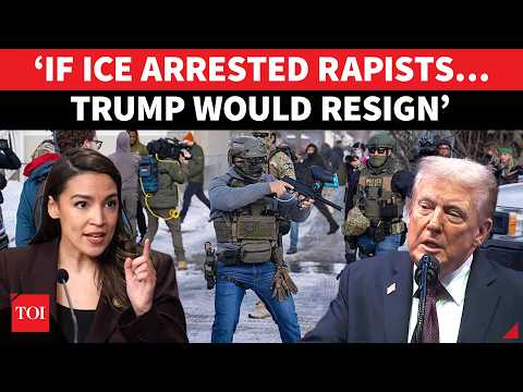 ‘TRUMP WOULD RESIGN!’: AOC Blasts ICE Crackdown With ‘RAPIST’ Bomb; Crowd Instantly Cheers | WATCH