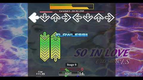 [DDR EDIT/DP] SO IN LOVE / Caramel.S (Lv. 14)