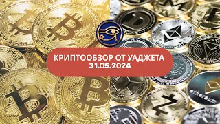 ЧТО С БИТКОМ? РОСТ КОНЧИЛСЯ? ПРОГНОЗЫ ОТ УАДЖЕТА. 31.5.2024