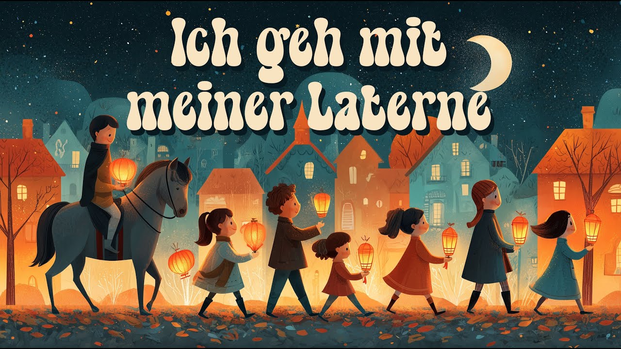 Ich geh mit meiner Laterne 🌙 | Das schönste Laternenlied für Kinder | Sankt Martin Song