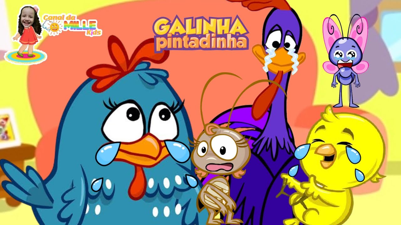 Galinha Pintadinha em Batatinha Frita 1 2 3 - Nursery Rhymes & Kids Song  por Bella Lisa Show 